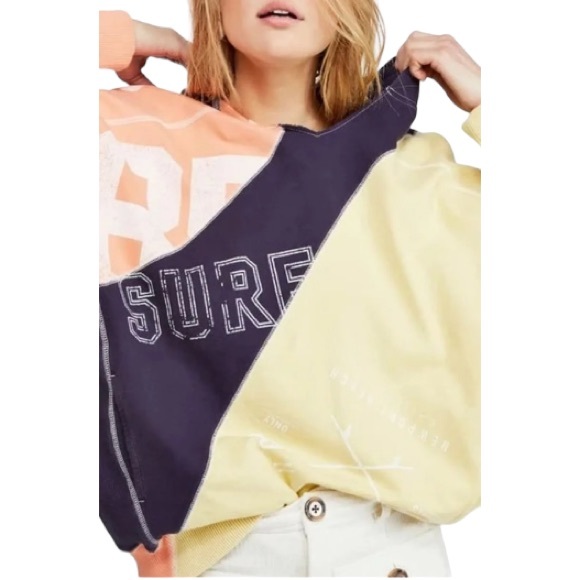 FREE PEOPLE➕Beach Break Oversized Hoodie - Picture 2 of 11